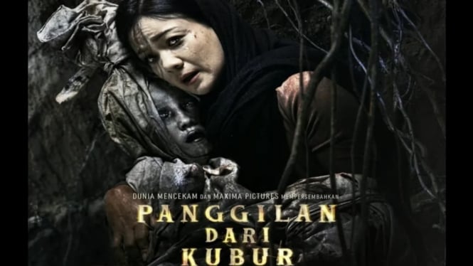 Poster film horor "Panggilan dari Kubur"