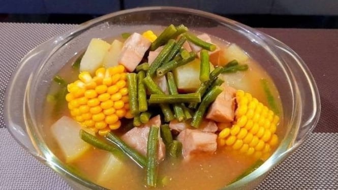 Sayur Asem Siap Disantap Hangat