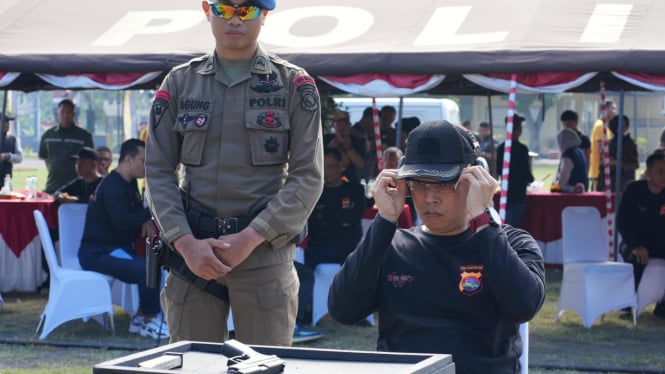 Kapolresta Mataram Ikuti Lomba Menembak