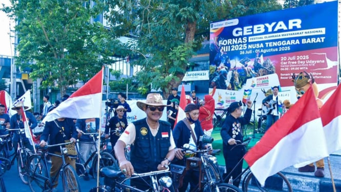 Gebyar FORNAS VIII di CFD Kota Mataram