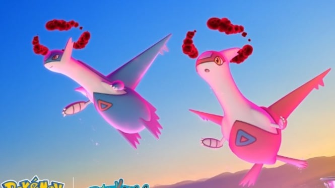 Latias dan Latios siap bertarung dalam Max Battle