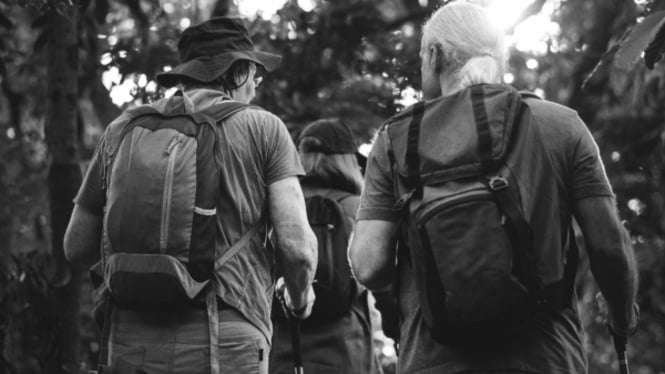Komunitas Nordic walking tingkatkan motivasi dan juga konsistensi