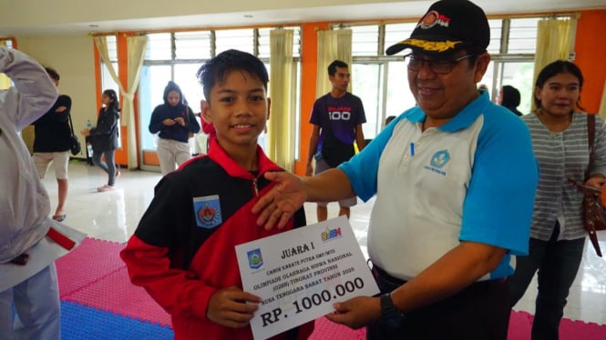 Yogi Raih Juara Satu O2SN