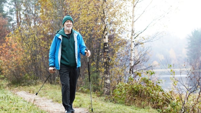 Nordic Walking bantu penderita Parkinson