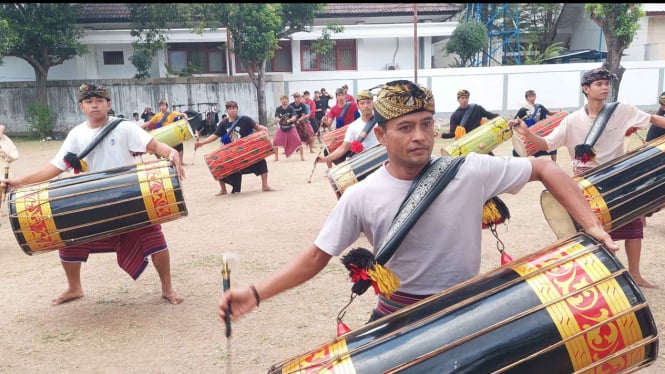 Gendang Beleq akan di tampilkan saat FORNAS
