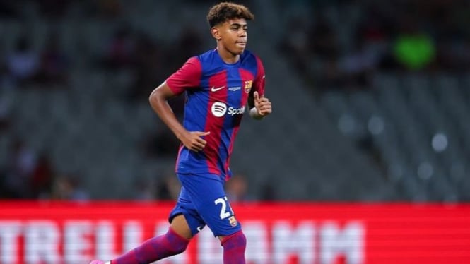 Lamine Yamal sebagai penerus jersey nomor 10