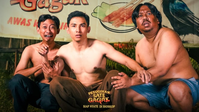 Para aktor film Pesugihan Sate Gagak