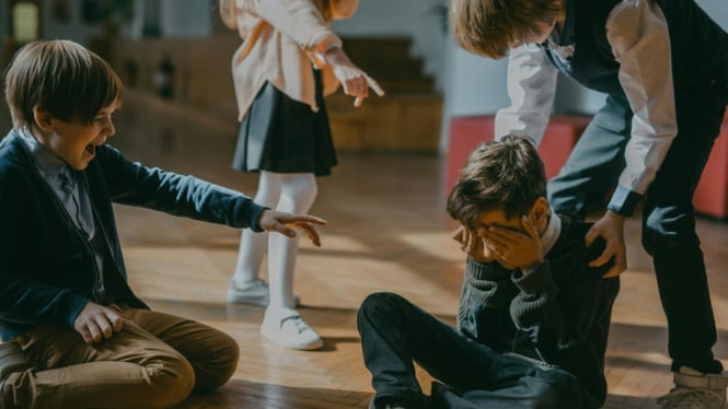 ilustrasi bullying pada anak