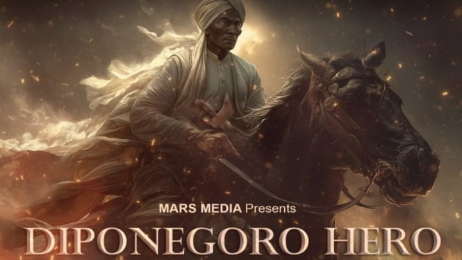 Poster dari film "DIPONEGORO HERO".