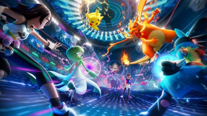 Poster dari game Pokemon "Pokemon Champions"