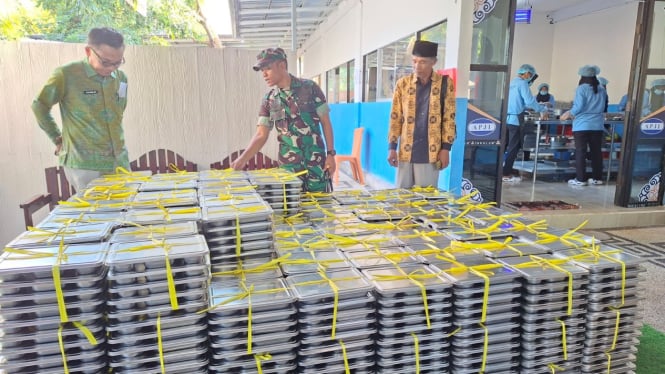 Pengawasan dapur MBG di kelurahan Sasake