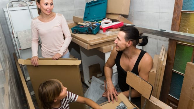 Decluttering bareng anak