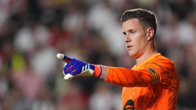 Penjaga gawang Barcelona, Marc-Andre Ter Stegen