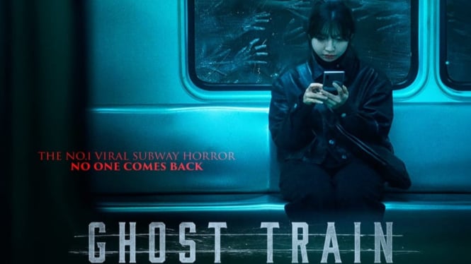 Poster film horor "Ghost Train".