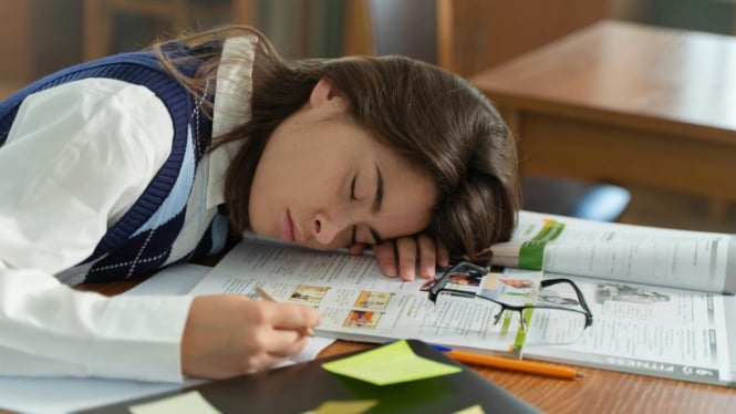 Kurang tidur bikin pelajar kehilangan semangat belajar