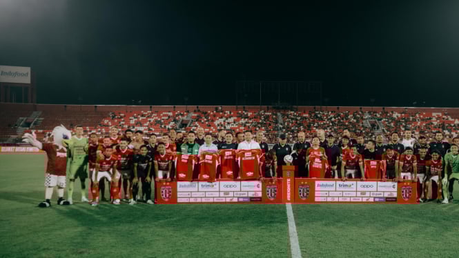 Launching Jersey Terbaru Bali United.