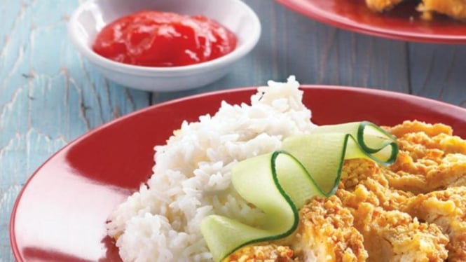 Ayam Goreng Balut Mete yang praktis dan gurih, untuk bekal anti ribet!