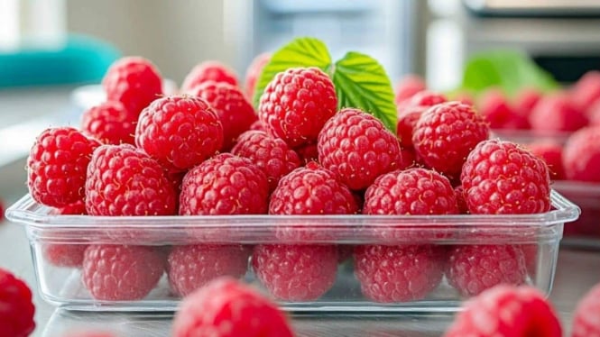 Buah raspberry, punya tekstur yang dapat hancur dan lembek seketika