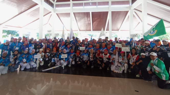 Para pegiat PORSI di Ajang FORNAS VIII NTB