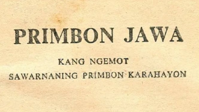 Panduan Hidup dari Zaman Nenek Moyang