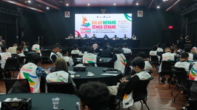 Konfrensi Pers Jelang Penutupan FORNAS VII NTB
