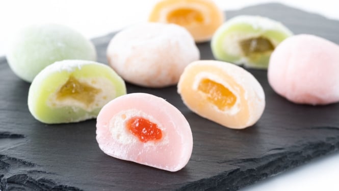 Mochi Berwarna-Warni Tradisional Jepang