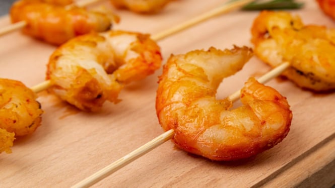 Ilustrasi Udang Goreng Krispi