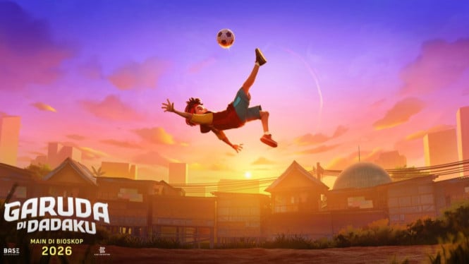 Cover Film Animasi Garuda di Dadaku yang akan tayang di 2026