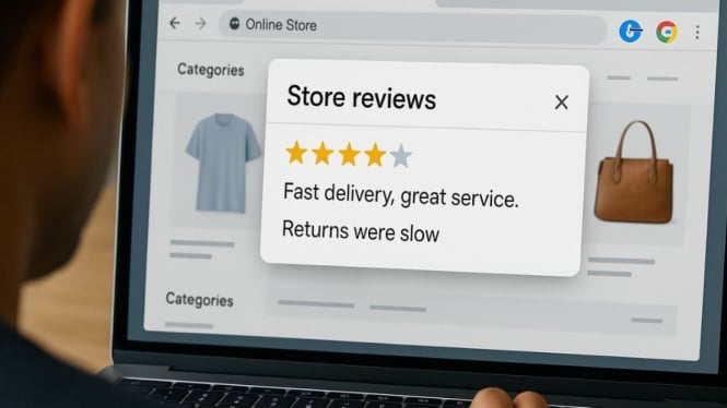 Ringkasan Review Toko Online Berbasis AI Google