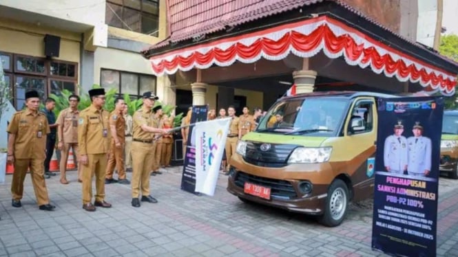 Walikota Mataram Lepas Mobil Pelayanan Pajak