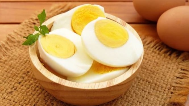 Turunkan berat badan secara alami dengan telur rebus