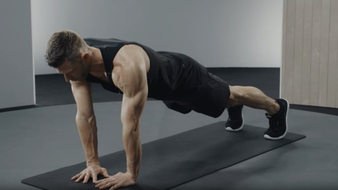 Push‑up adalah latihan berbasis berat