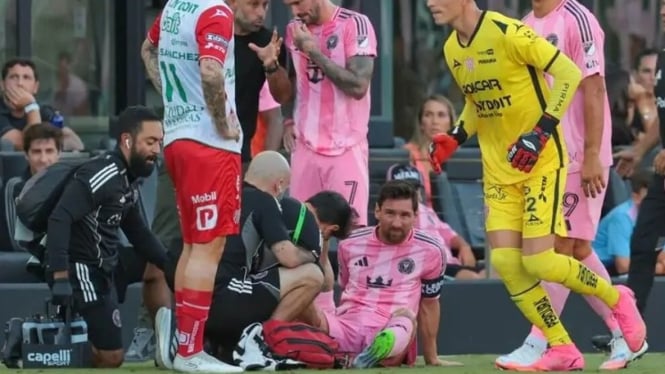 Cedera kaki Messi