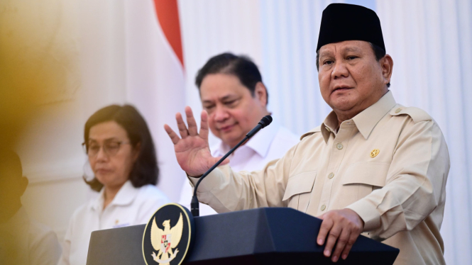 Presiden Prabowo sampaikan rasa terima atas kerja keras para menteri