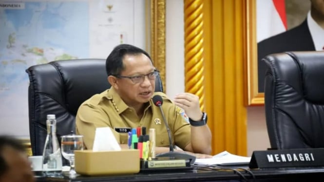 Menteri Dalam Negeri (Mendagri) Muhammad Tito Karnavian.
