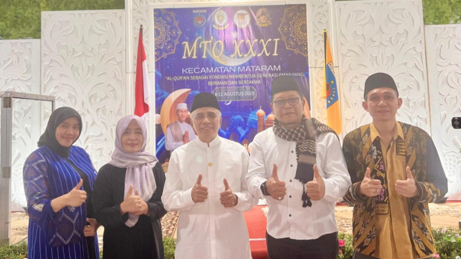 Anggota DPRD Provinsi NTB H. Didi Sumardi Buka MTQ XXXI