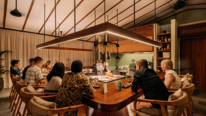 Keintiman kuliner di KU Culinary Atelier