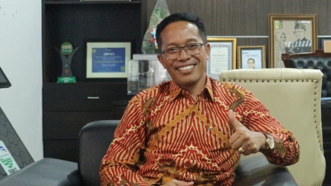 Sekretaris Daerah Lombok Timur, Drs.H.M.Juaini Taofik.M.Ap