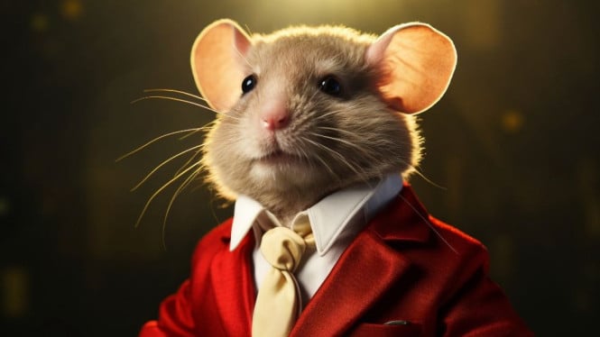 Ilustrasi Tikus dan Uang