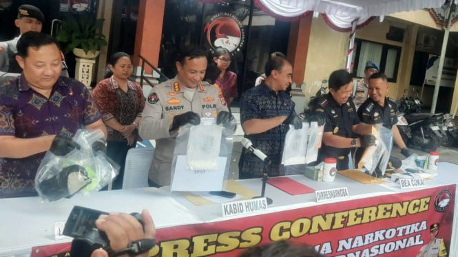 Polda Bali tangkap WN Peru dengan BB 1,4 kg kokain