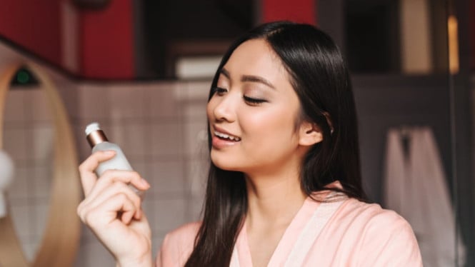 Toner beras fermentasi jadikan muka glowinh