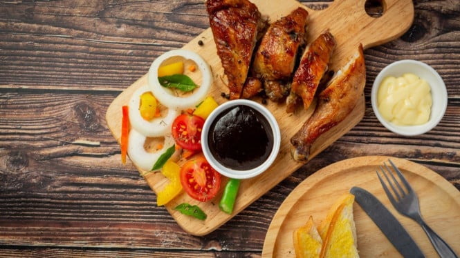 Kreasi Ayam Bakar Madu Spesial