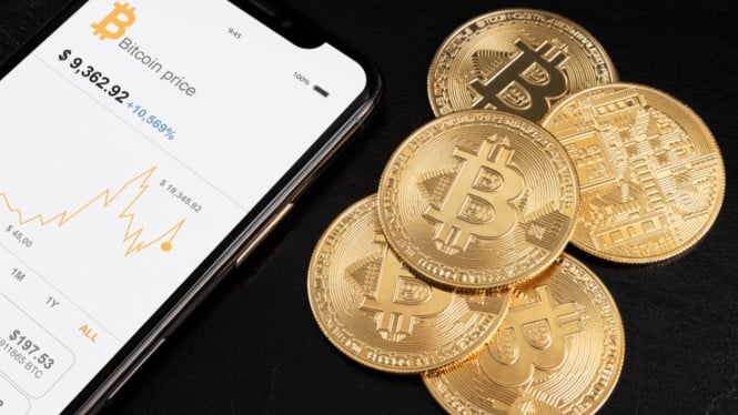 Ilustrasi investasi kripto