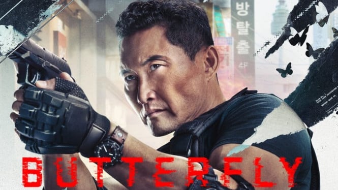 Daniel Dae Kim dalam poster Butterfly