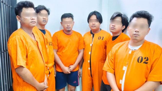 Enam pelaku pengeroyokan di Bandara Ngurah Rai ditetapkan tersangka