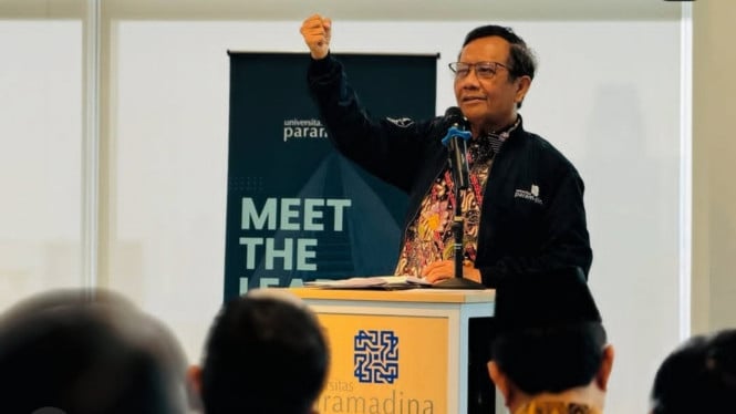 Mahfud MD membeberkan bahaya besar jika DPR dibubarkan