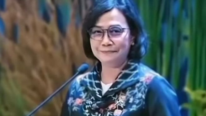 Tangkapan layar video deepfake Menkeu Sri Mulyani beredar di medsos