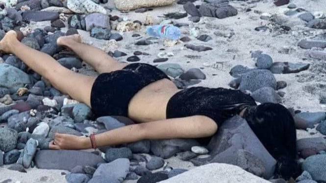 Mahasiswi ditemukan meninggal di Pantai Nipah, Lombok Utara