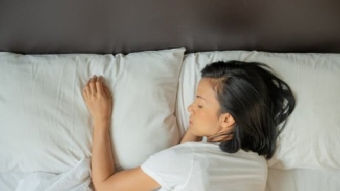 Ilustrasi Tidur Nyenyak Tanpa Lembab.