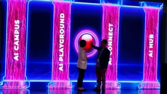 Peluncuran AI Center untuk 9 Kota